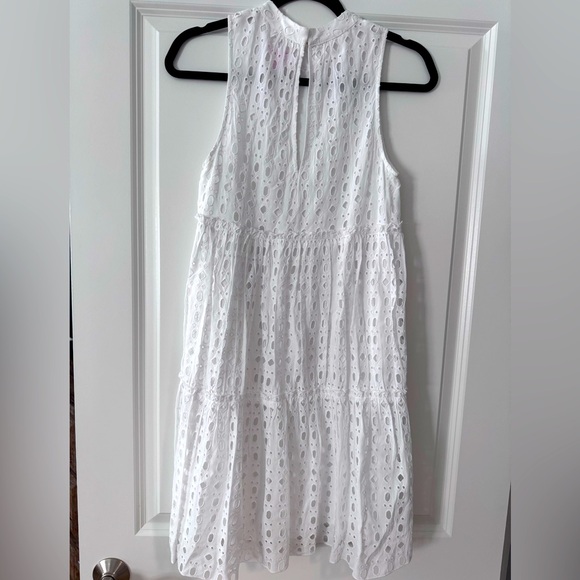 Lilly Pulitzer Indira Swing Swing Dress SZ XS Resort White Eyelet - Picture 6 of 16